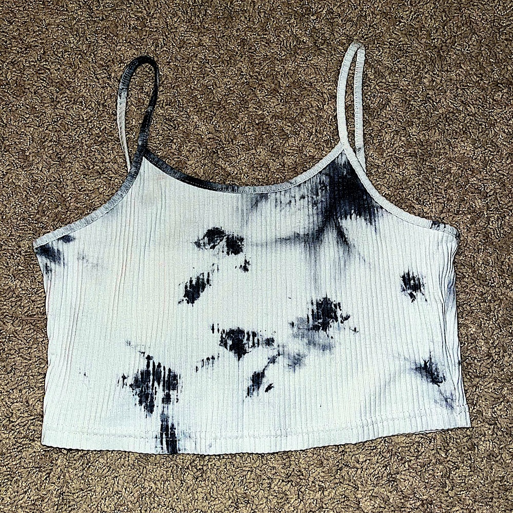 Shein Tie Dye Crop Top